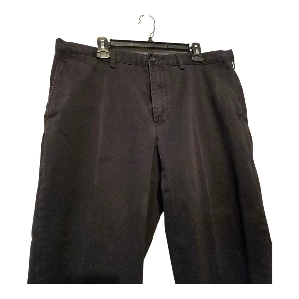 Vintage Y2K Polo Ralph‎ Lauren Preston Pants Mens 40x30 Black Pony Chino Cotton
